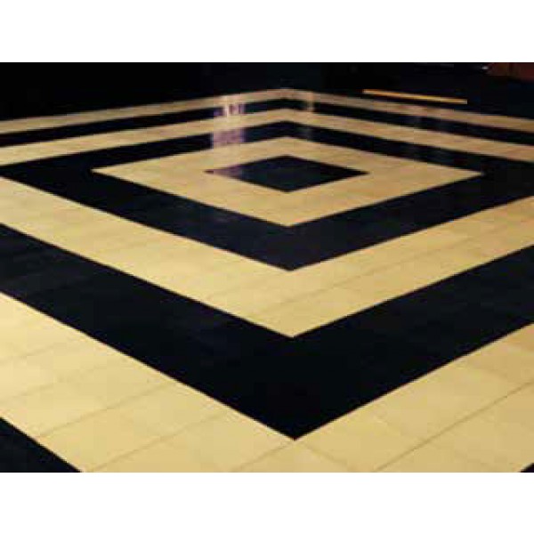 Black And White Stripe Dance Floor