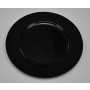 Black acrylic Plate Charger