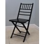 Black Chiavari Folding Chair