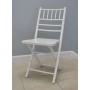 White Chiavari Folding Chair