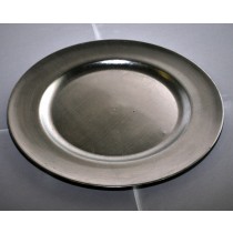 Silver Acrylic Charger Plate