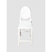 White Louis Ghost Barstool