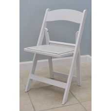 White Folding Chair