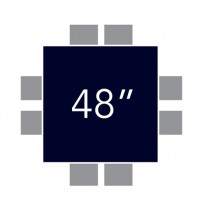 Square Table 48" x 48"