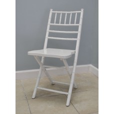 White Chiavari Folding Chair