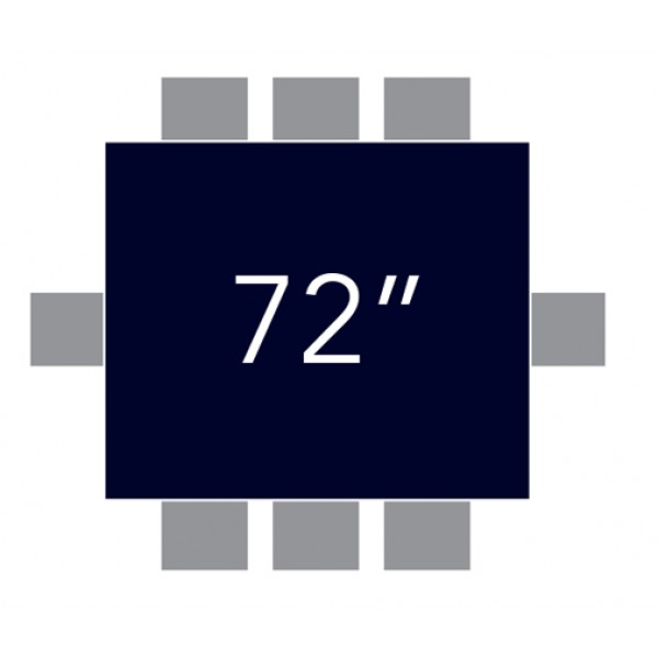 Square 72"
