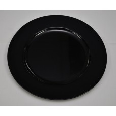 Black acrylic Plate Charger