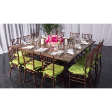 Square Tuscan Rustic Table